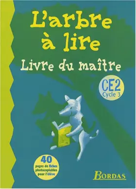 Couverture du produit · L'arbre à lire CE2: Livre du maître