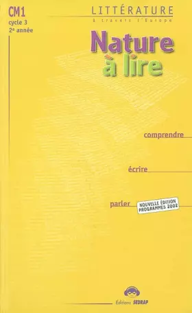 Couverture du produit · Nature  lire CM1 CM1 (Le manuel )