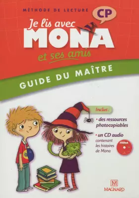 Couverture du produit · Je lis avec Mona et ses amis CP : Guide du maître (1CD audio)