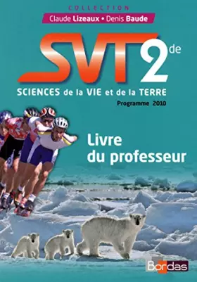 Couverture du produit · SVT 2de Livre du professeur (Éd. 2010)