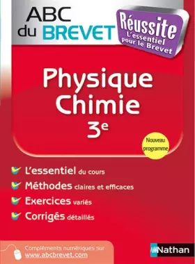 Couverture du produit · ABC du BREVET Réussite Physique - Chimie 3e