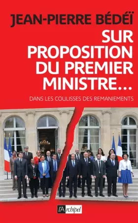 Couverture du produit · Sur proposition du Premier ministre