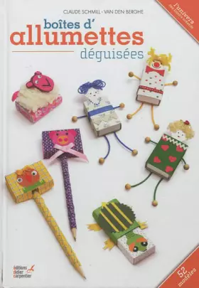 Couverture du produit · Boîtes d'allumettes décorées