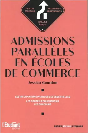 Couverture du produit · Admissions parallèles en écoles de commerce
