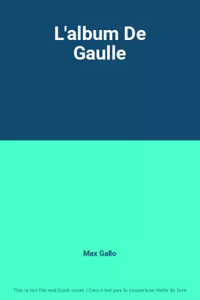 Couverture du produit · L'album De Gaulle