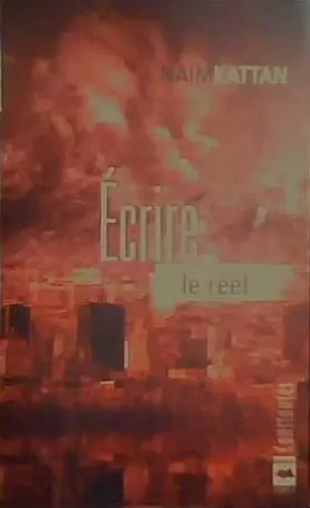 Couverture du produit · Ecrire le reel