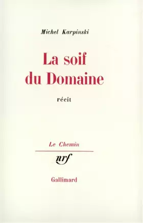 Couverture du produit · La soif du Domaine