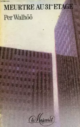 Couverture du produit · MEURTRE AU 31EME ETAGE. : Edition 1988