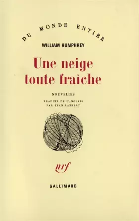 Couverture du produit · Une neige toute fraîche