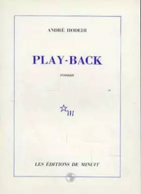 Couverture du produit · Play-back