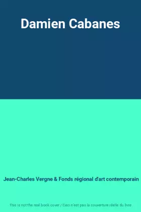 Couverture du produit · Damien Cabanes