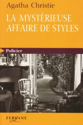 Couverture du produit · La mystérieuse affaire de styles. : [GROS CARACTERES]