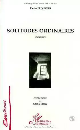 Couverture du produit · Solitudes ordinaires