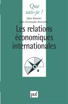 Couverture du produit · Les relations économiques internationales