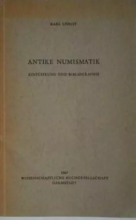 Couverture du produit · Antike Numismatik Einführung und Bibliographie