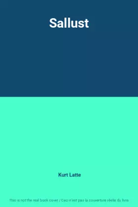 Couverture du produit · Sallust