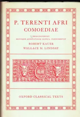 Couverture du produit · P. Terenti Afri Comoediae