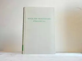 Couverture du produit · Wege der Shakespeare-Forschung. (Wege der Forschung)