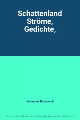 Couverture du produit · Schattenland Ströme, Gedichte,