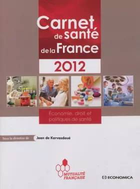 Couverture du produit · Carnet de santé de la France 2012