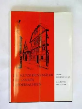 Couverture du produit · Die Kunstdenkmäler der Stadt Bodenwerder und der Gemeinde Pegestorf im Regierungsbezirk Hildesheim (Die Kunstdenkmäler des Land