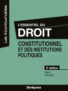 Couverture du produit · L'essentiel du droit constitutionnel et des institutions politiques