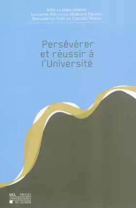 Couverture du produit · Persévérer et réussir à l'université