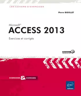 Couverture du produit · Access 2013