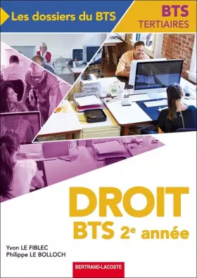 Couverture du produit · Droit BTS 2ème année