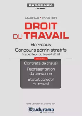 Couverture du produit · Droit du travail