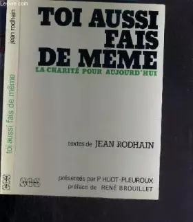 Couverture du produit · TOI AUSSI FAIS DE MEME - LA CHARITE POUR AUJOURD'HUI