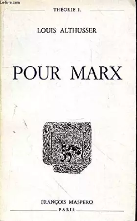 Couverture du produit · POUR MARX