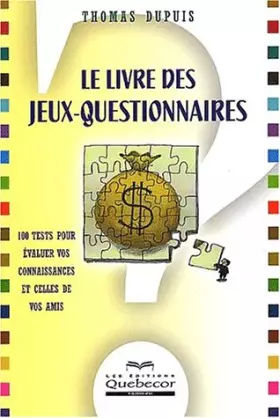 Couverture du produit · Le livre des jeux-questionnaires