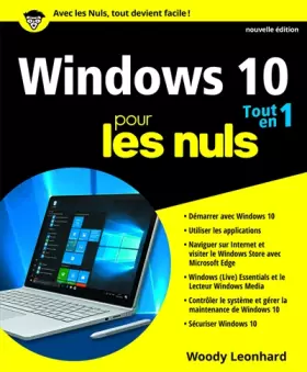 Couverture du produit · Windows 10 pour les Nuls Tout en 1, 2e édition