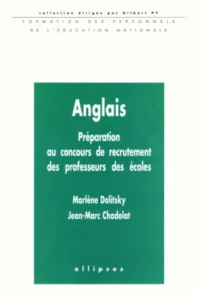 Couverture du produit · Anglais : Préparation au concours de recrutement des professeurs des écoles