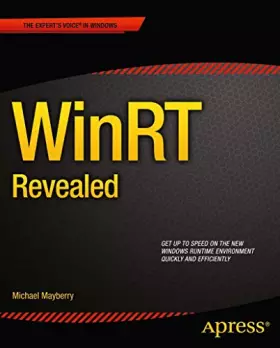 Couverture du produit · WinRT Revealed (Expert's Voice in Windows)