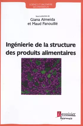 Couverture du produit · Ingénierie de la structure des produits alimentaires