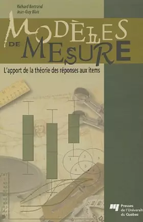 Couverture du produit · MODELES DE MESURE. L'APPORT DE LA THEORIE DES REPONSES...