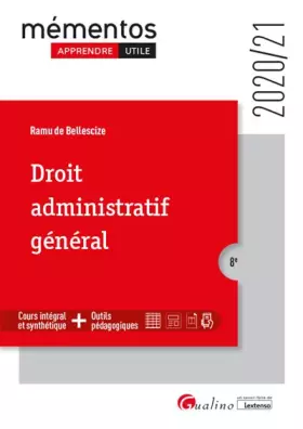 Couverture du produit · Droit administratif général