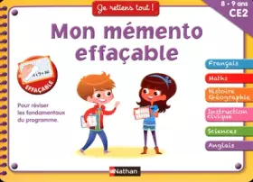 Couverture du produit · Mon mémento effaçable CE2