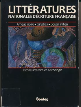 Couverture du produit · Littératures nationales d'écriture française