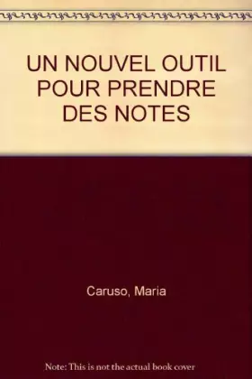 Couverture du produit · UN NOUVEL OUTIL POUR PRENDRE DES NOTES