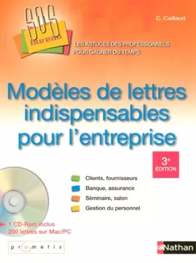Couverture du produit · Modèles de lettres indispensables pour l'entreprise (1Cédérom)