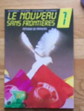Couverture du produit · le nouveau sans frontieres