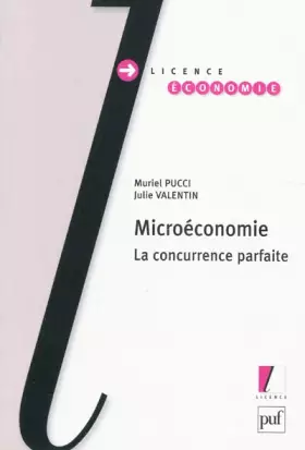 Couverture du produit · Microéconomie : la concurrence parfaite
