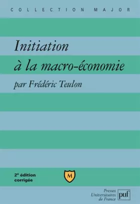 Couverture du produit · Initiation à la macro-économie