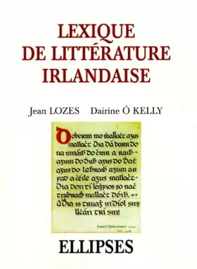 Couverture du produit · Lexique de litterature irlandaise