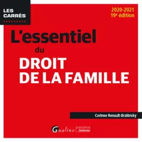Couverture du produit · L'essentiel du droit de la famille