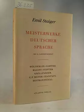 Couverture du produit · Meisterwerke deutscher Sprache im 19.Jahrhundert.