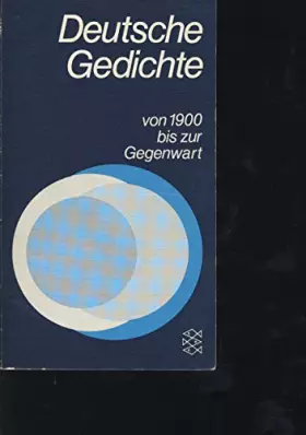 Couverture du produit · Deutsche Gedichte von 1900 [neunzehnhundert] bis zur Gegenwart.
